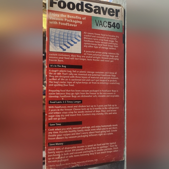 New FoodSaver VAC450 - Picture 5 of 8